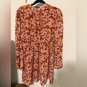 Vici Boho Flower Dress - Open Back